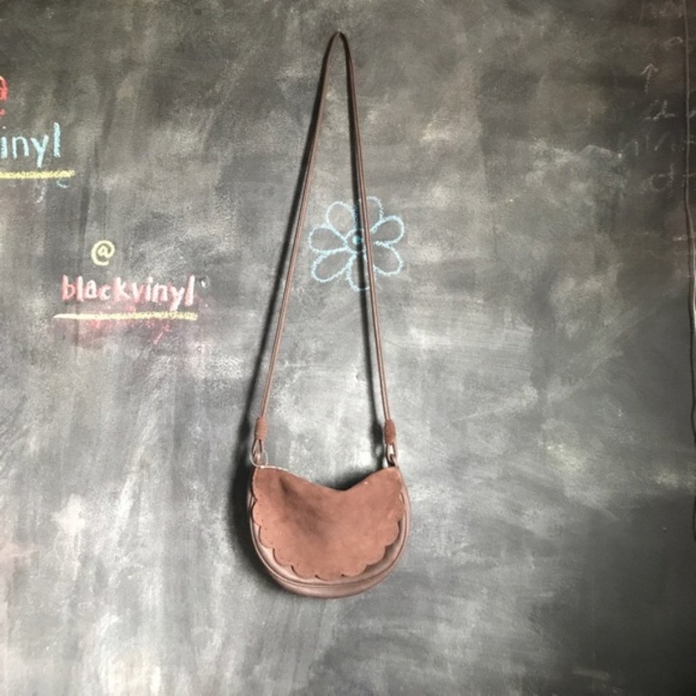 Brown vintage shoulder bag purse